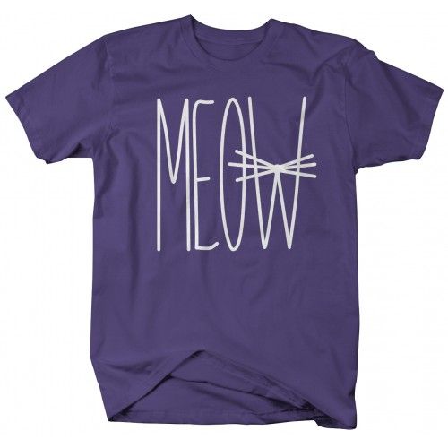 Meow Hipster T-Shirt N19NR