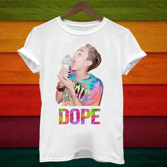 Miley Cyrus Dope T Shirt FD27N