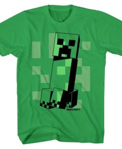 Minecraft Creeper Tee T-Shirt HN21N