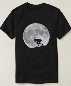 Moon Skateboard T-SHIRT N30ER