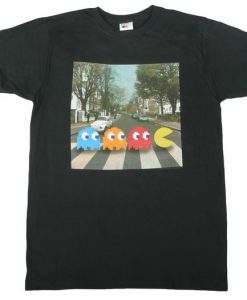 Pac Man Crossing T-Shirt N26AZ