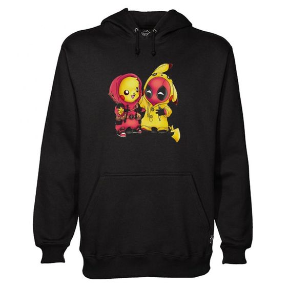 Pikachu Deadpool Hoodie N25DN
