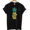 Pineapple Font T shirt EL15N