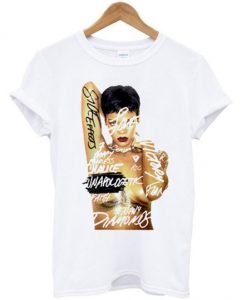 Rihanna Unapologetic Art T-shirt FD12N