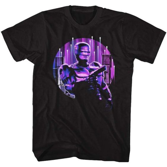 Robocop Neon City T-shirt FD1N