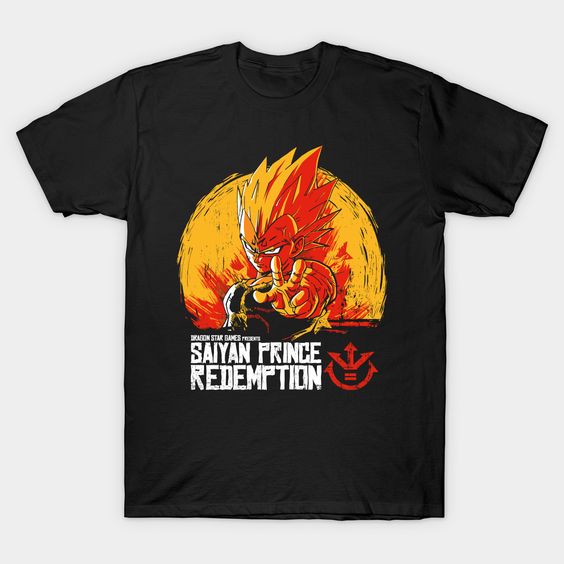 Saiyan Prince Redemption T Shirt N7SR