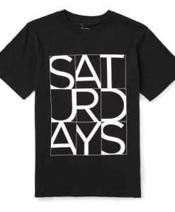 Saturdays Design T-Shirt N7VL