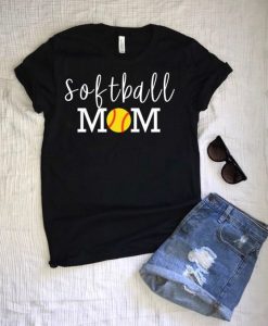 Softball Mom T-Shirt AZ5N