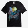SpongeBob Snowboard Neon T-Shirt FD1N
