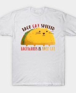 Taco Cat Graphic T-shirt EL4N