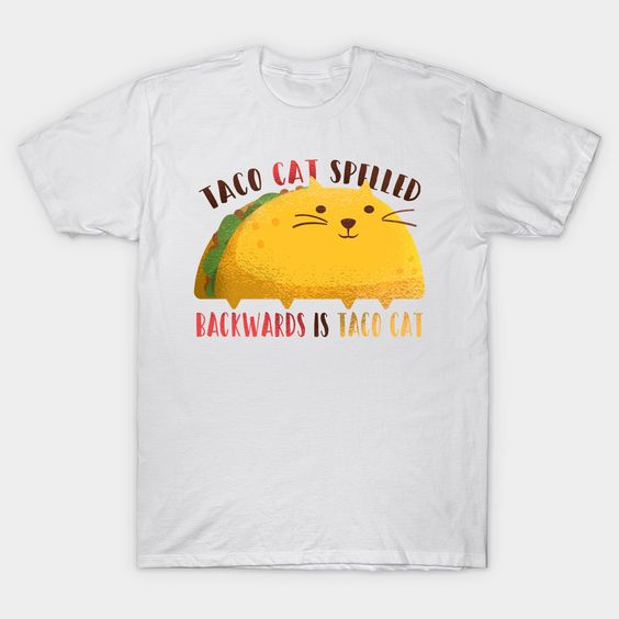 Taco Cat Graphic T-shirt EL4N