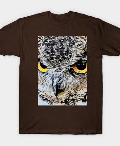 The eyes of an owl T-shirt FD6N