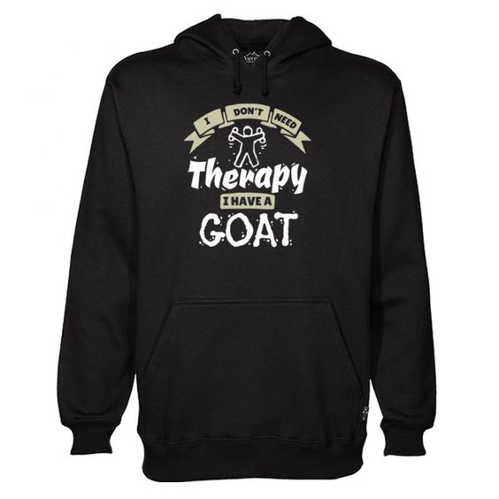 Therapy Goat Hoodie N25DN