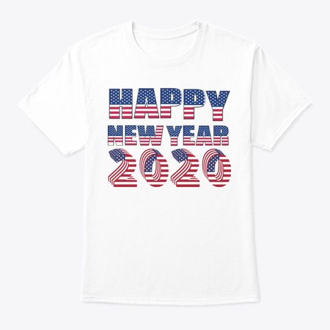 USA Happy New Year 2020 T-Shirt VL6N