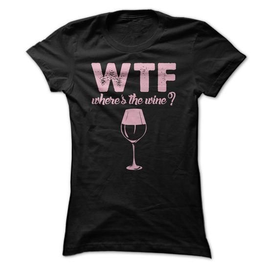 Wheres The Wine Tshirt N9EL