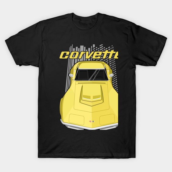 Yellow corvette Classic T-shirt FD6N