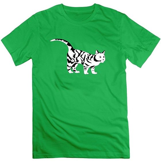 animal tiger cat tshirt N19NR