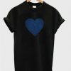 blue heart t-shirt N20EV