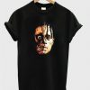 half skull face t-shirt FD12N