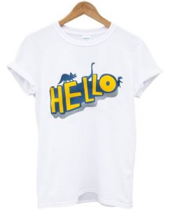 hello dinosaur t-shirt FD12N