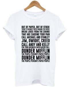 mifflin song t-shirt N20EV