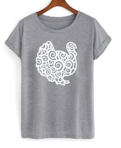 swirl turkey t-shirt N20EV