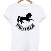 unicorn brother t-shirt N20EV