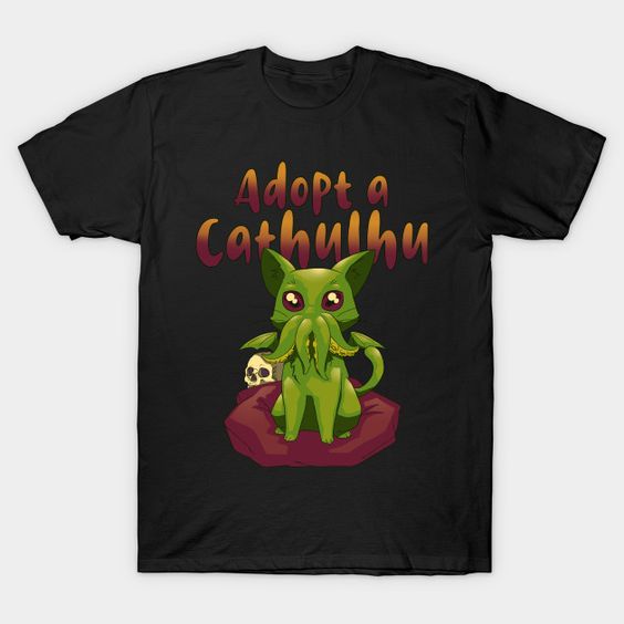 Adopt a Cathulhu T-Shirt LN27D