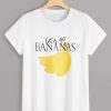 Banana Print Tee T-Shirt D9AZ