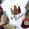 Christmas white T-Shirt VL7D