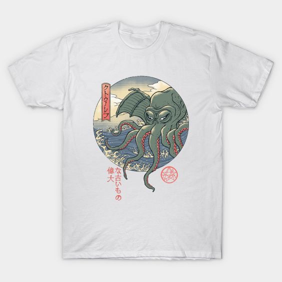 Cthulhu with this T-Shirt LN27D