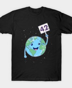 Earth's Q&A T-Shirt DN30D