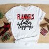 Flannel Christmas Tee T-Shirt VL7D