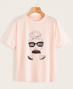 Girl Boss T Shirt D4EM