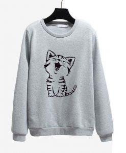 Happy Cat Sweatshirt AZ3D