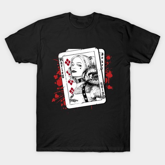 Harley Quinn card Tshirt FD23D