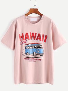 Hawaii Coast Tshirt EL21D