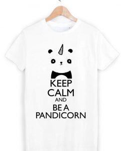 Keep Calm Pandicorn T-Shirt D9AZ