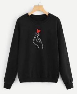 Love Figure Sweatshirt AZ9D