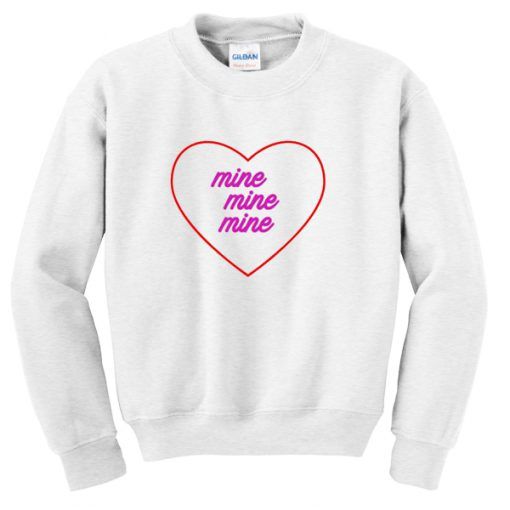 Love Mine Sweatshirt AZ9D