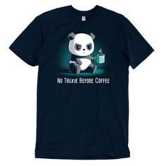 No Talkie Before Coffee Tshirt EL21D