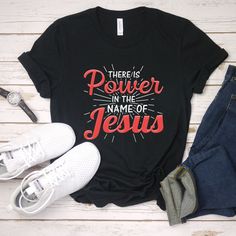 Power Name Of Jesus Tshirt EL5D