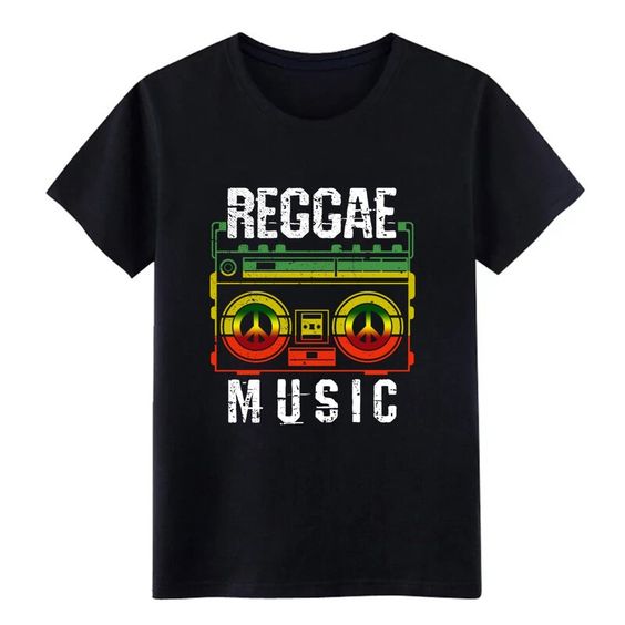 Reggae Music Themed T-Shirt D2VL