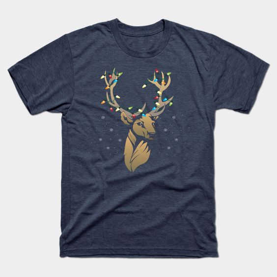 Reindeer Christmas T-Shirt AZ26D