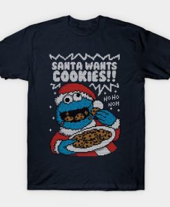 Santa's Cookies T-Shirt DN30D
