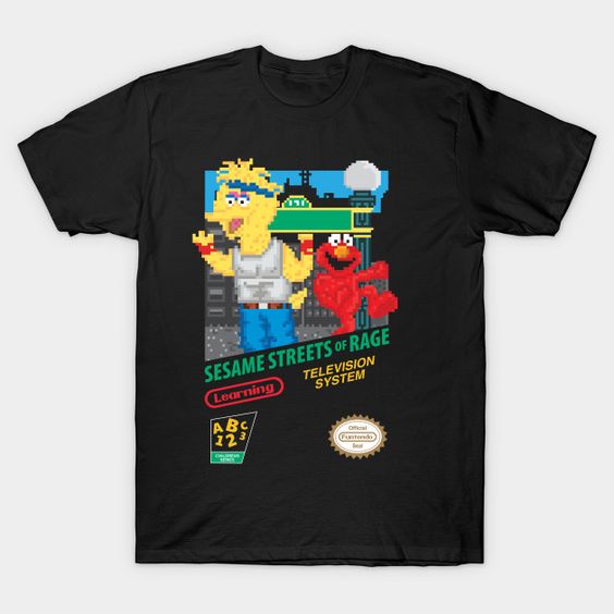 Sesame Streets of Rage T-Shirt DN30D