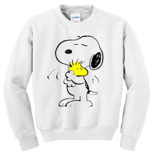 Snoopy White Sweatshirt FD3D