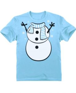 Snowman Christmas Funny T-Shirt AZ3D