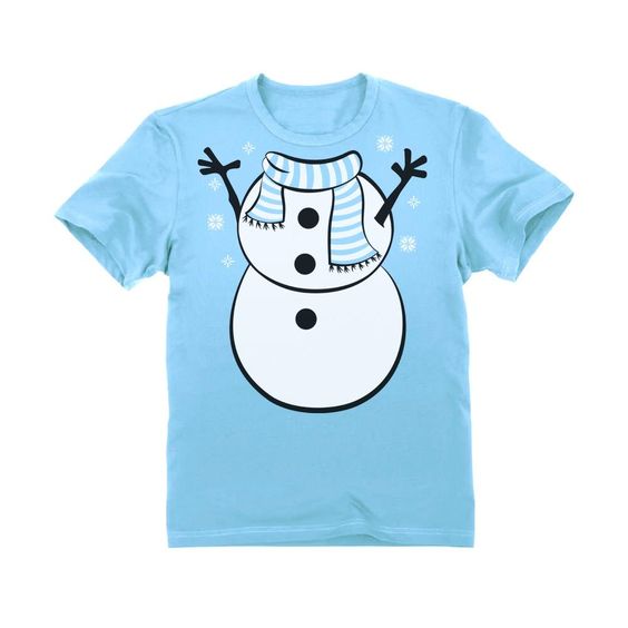 Snowman Christmas Funny T-Shirt AZ3D
