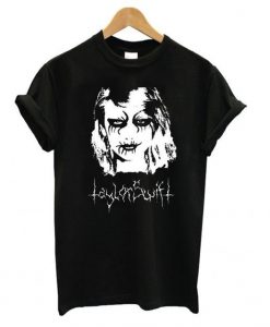 Taylor Swift Black Metal T shirt D2ER